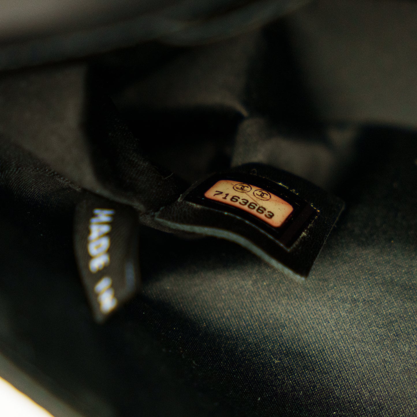 Chanel East West Travel line bag in black