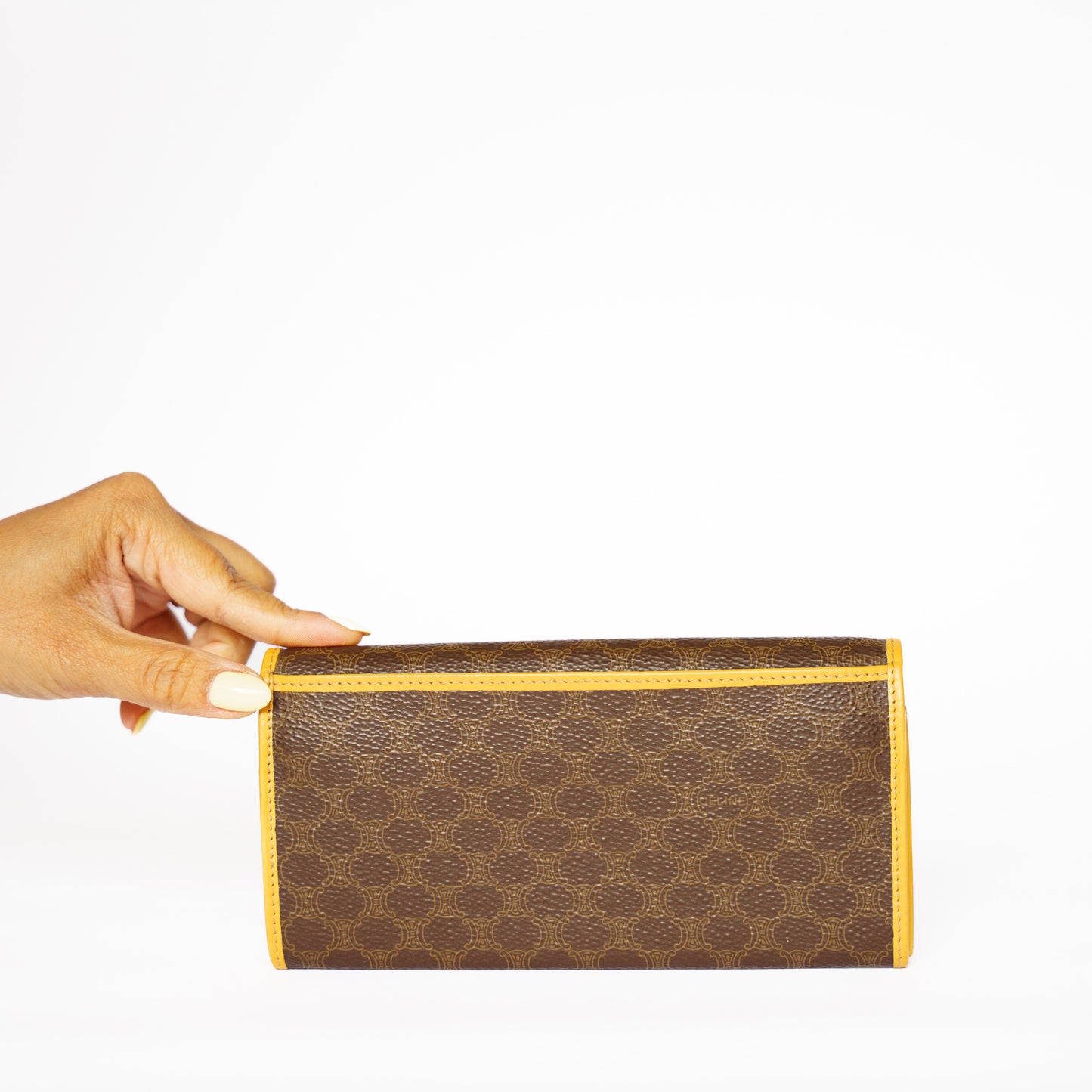 Celine Brown Macadam Wallet 010925B276