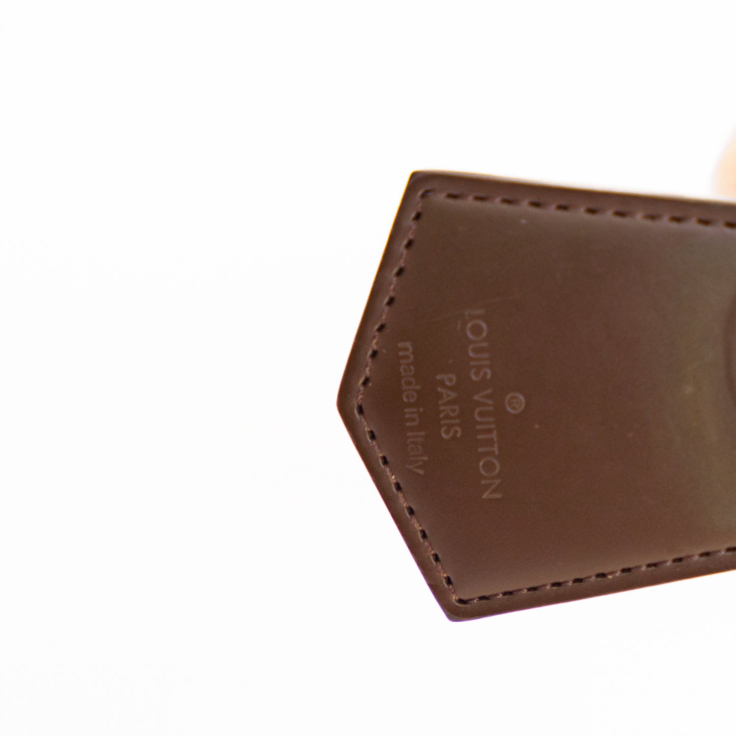 Louis Vuitton Bag Charm in Damier Ebene