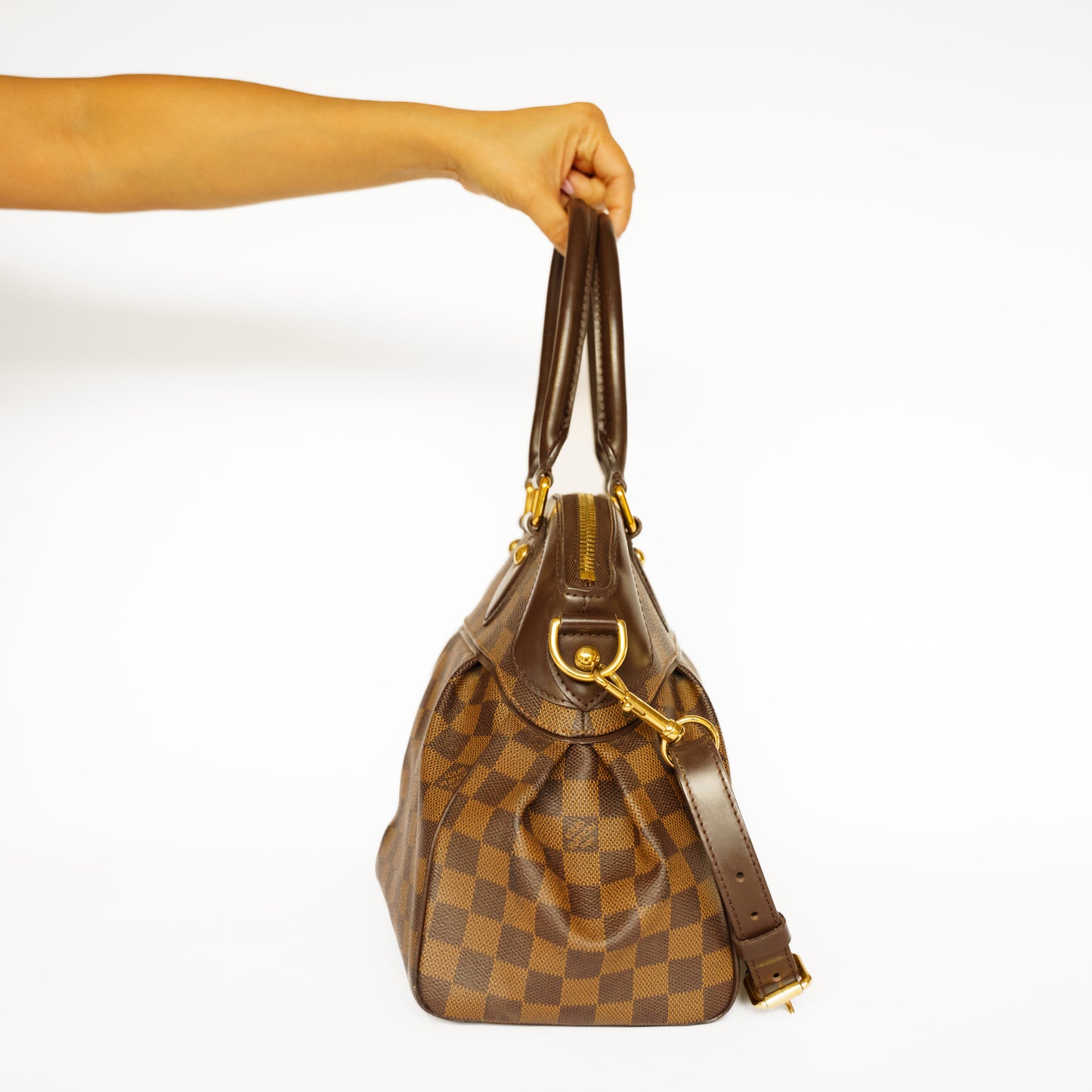 Louis Vuitton Trevi PM in Damier Ebene Canvas 131125B10