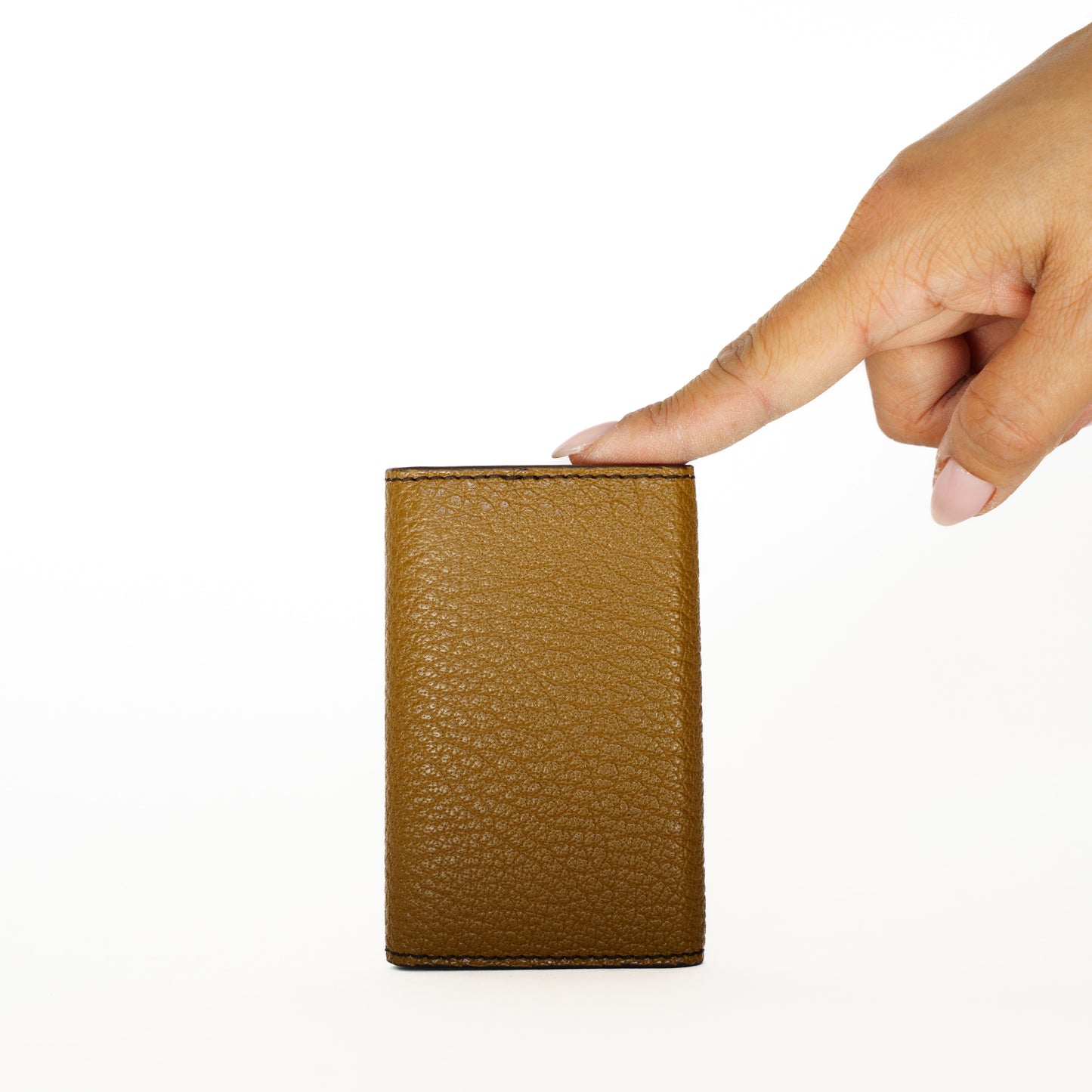 Bvlgari 6 Key Holder in Mustard