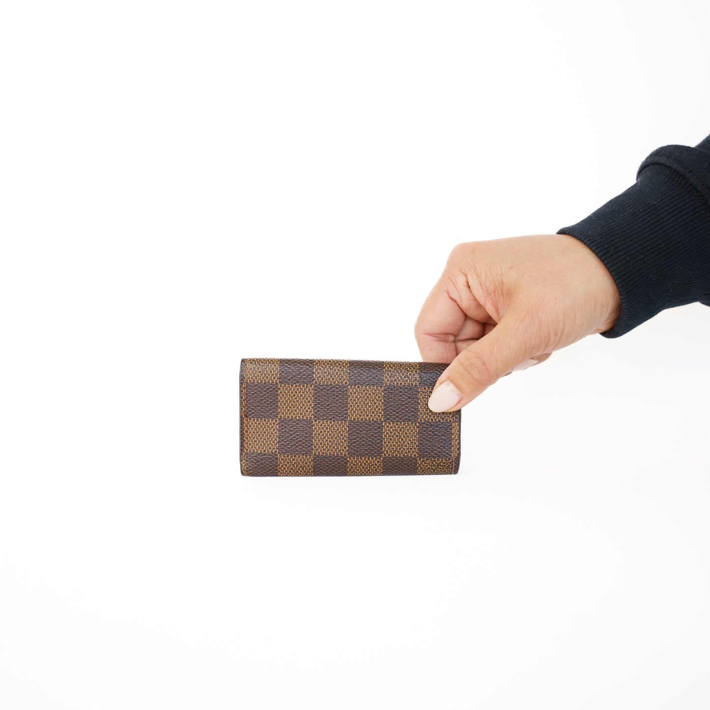 Louis Vuitton 4 Key Holder in Damier Ebene 290126B31