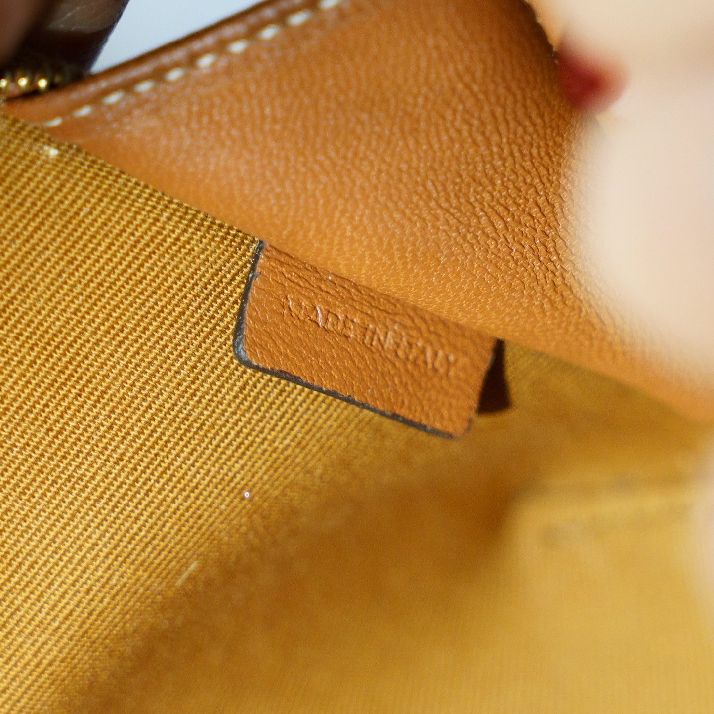 Celine Clutch on Chain in Triomphe Canvas and Lambskin Leather Bag 060125B17