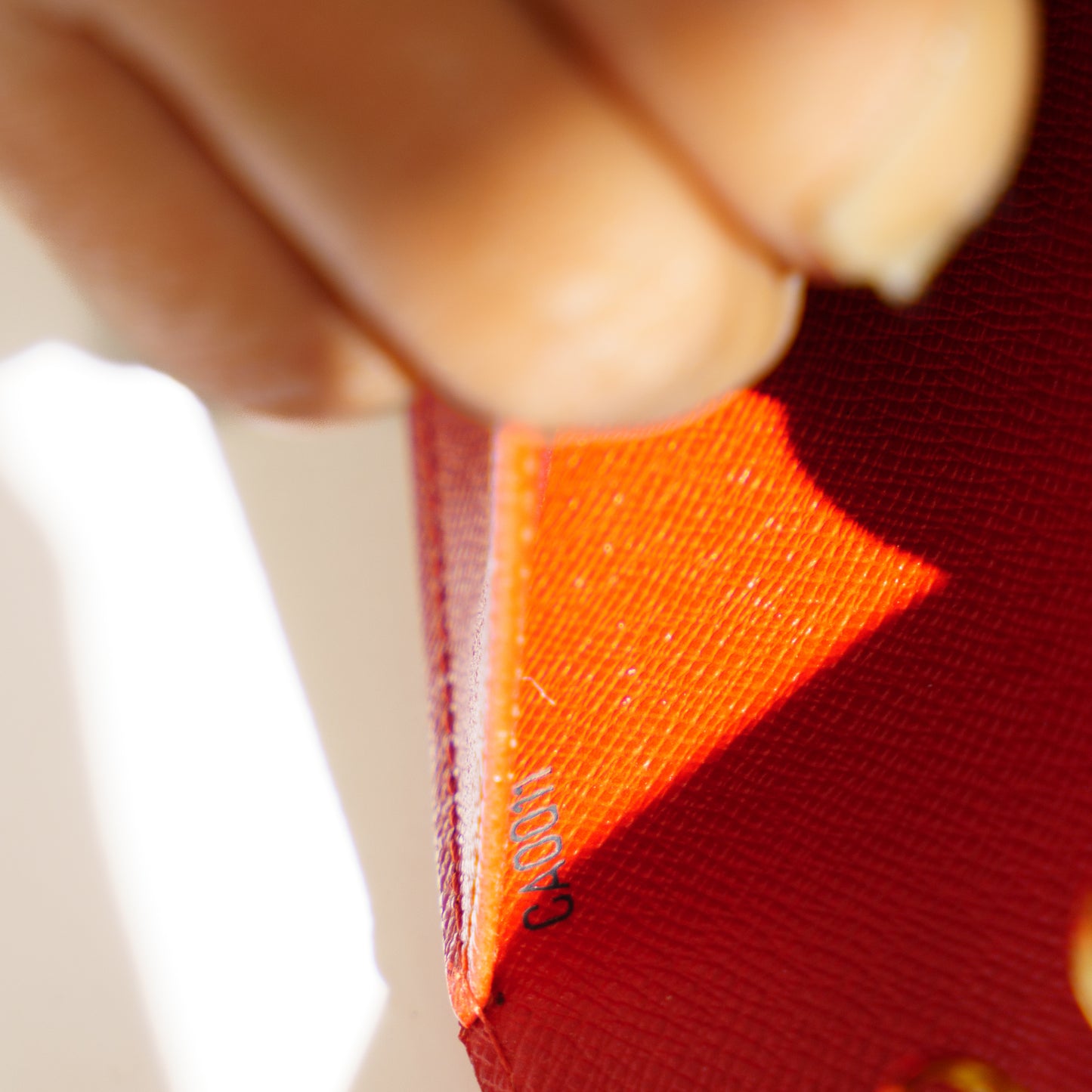 Louis Vuitton 2001 Agenda PM in Red Epi Leather CA0011