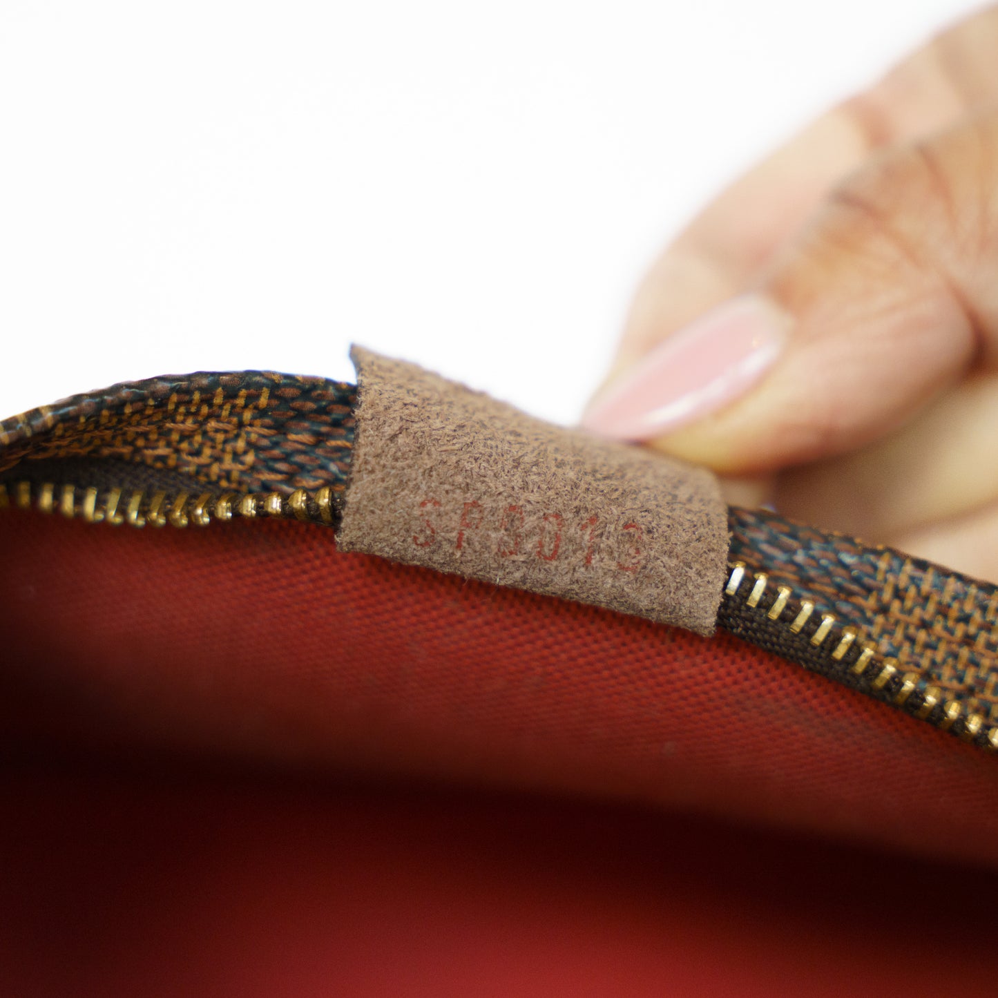 Louis Vuitton Trousse Pochette in Damier Ebene 111225B19