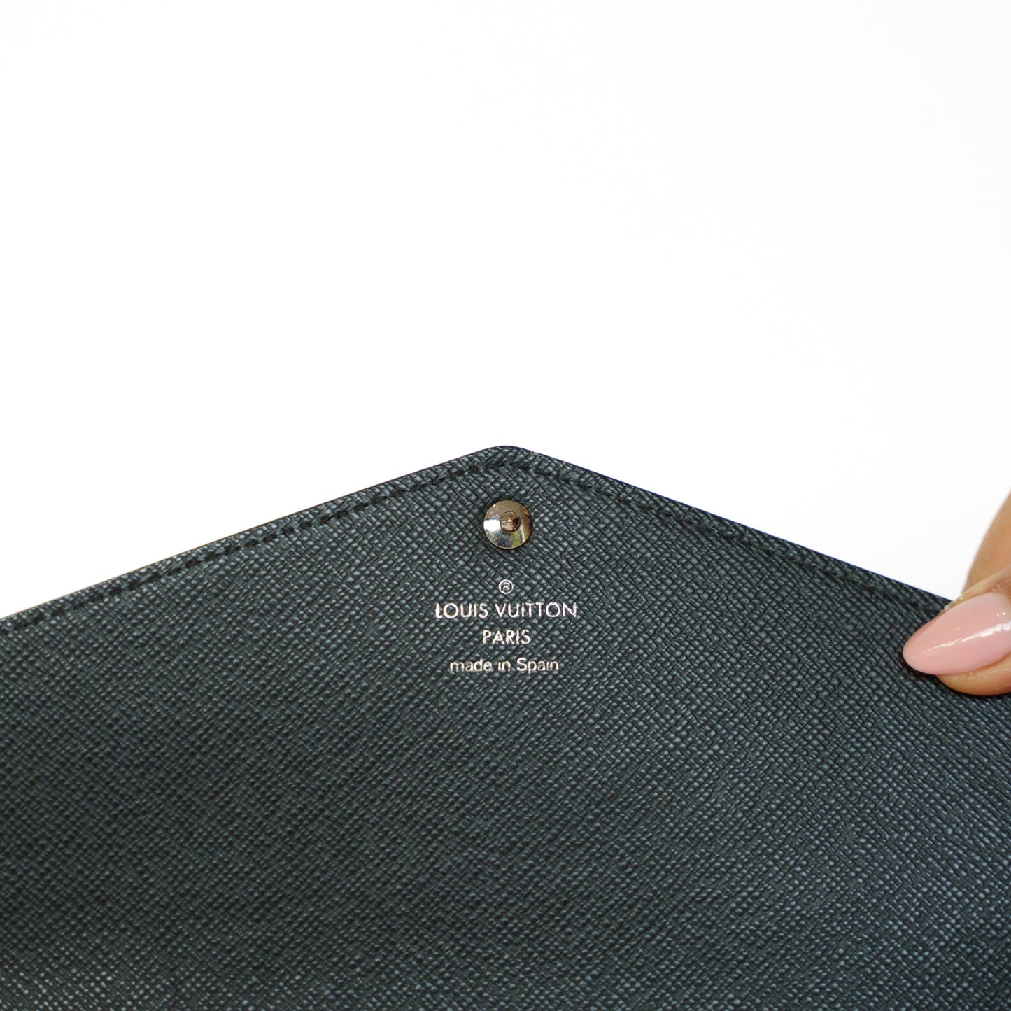 Louis Vuitton Sarah Wallet in Black Epi Leather 111225B39