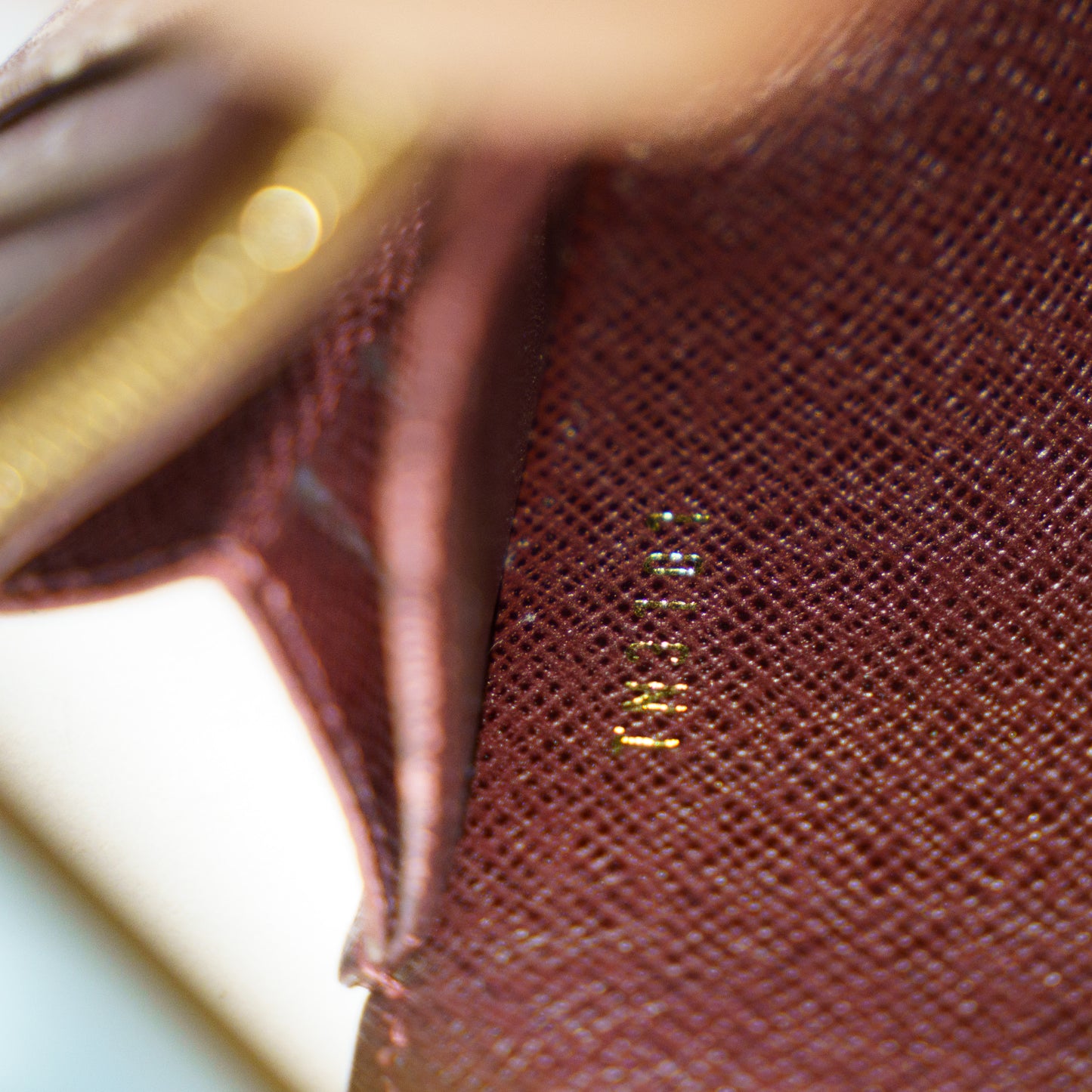 Louis Vuitton Sarah Idylle Wallet in Burgundy 111225B40