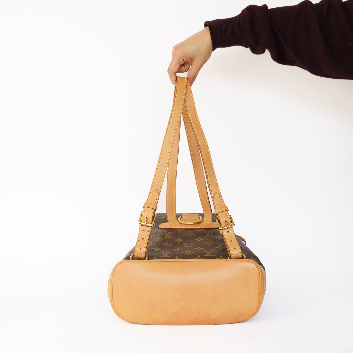 Louis Vuitton Montsouris MM Backpack in Monogram Canvas 120226B17