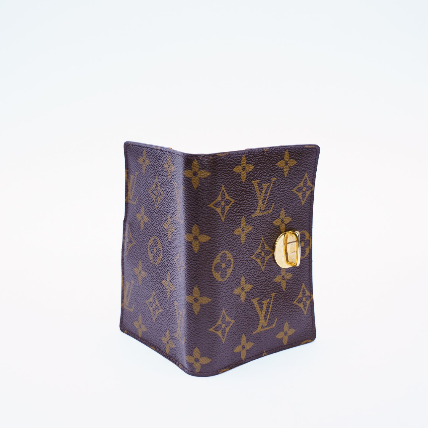 Louis Vuitton Koala Agenda PM Monogram in Burnt Orange Interior