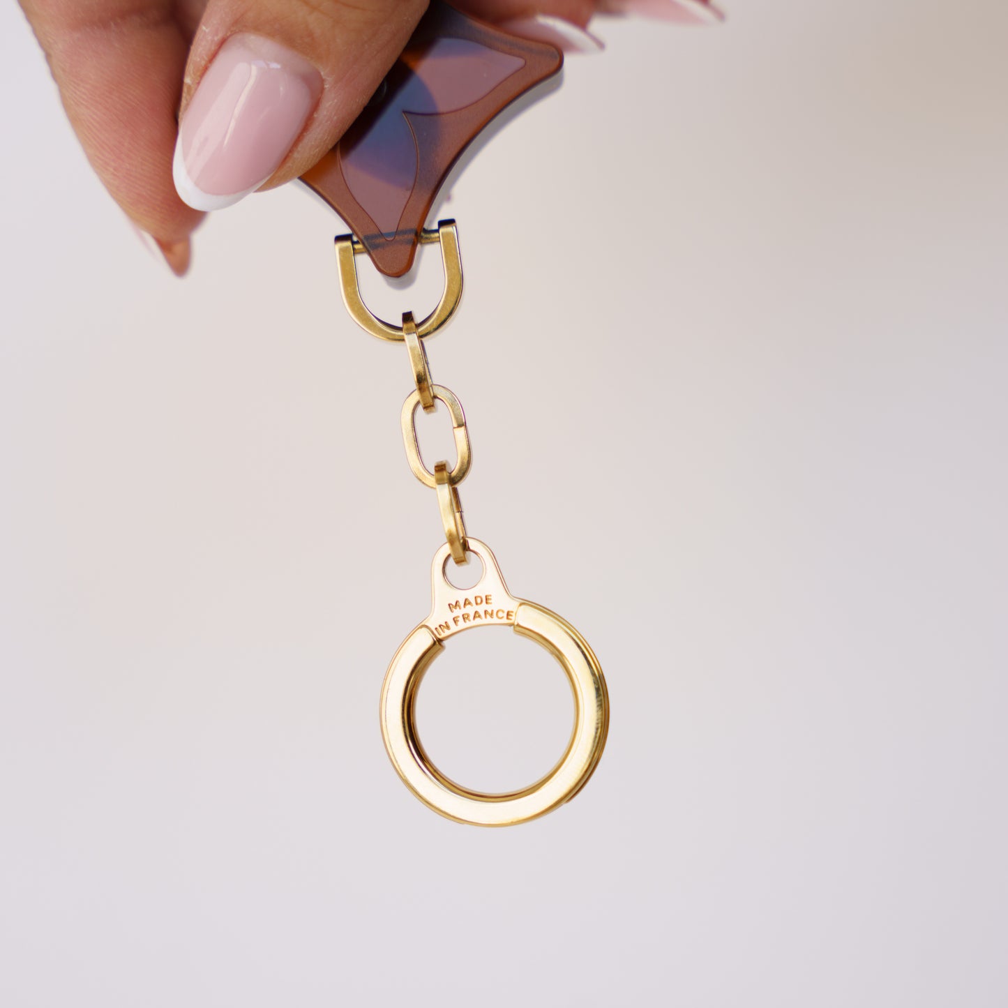 Louis Vuitton Flower Brown Bag Charm 190326D76