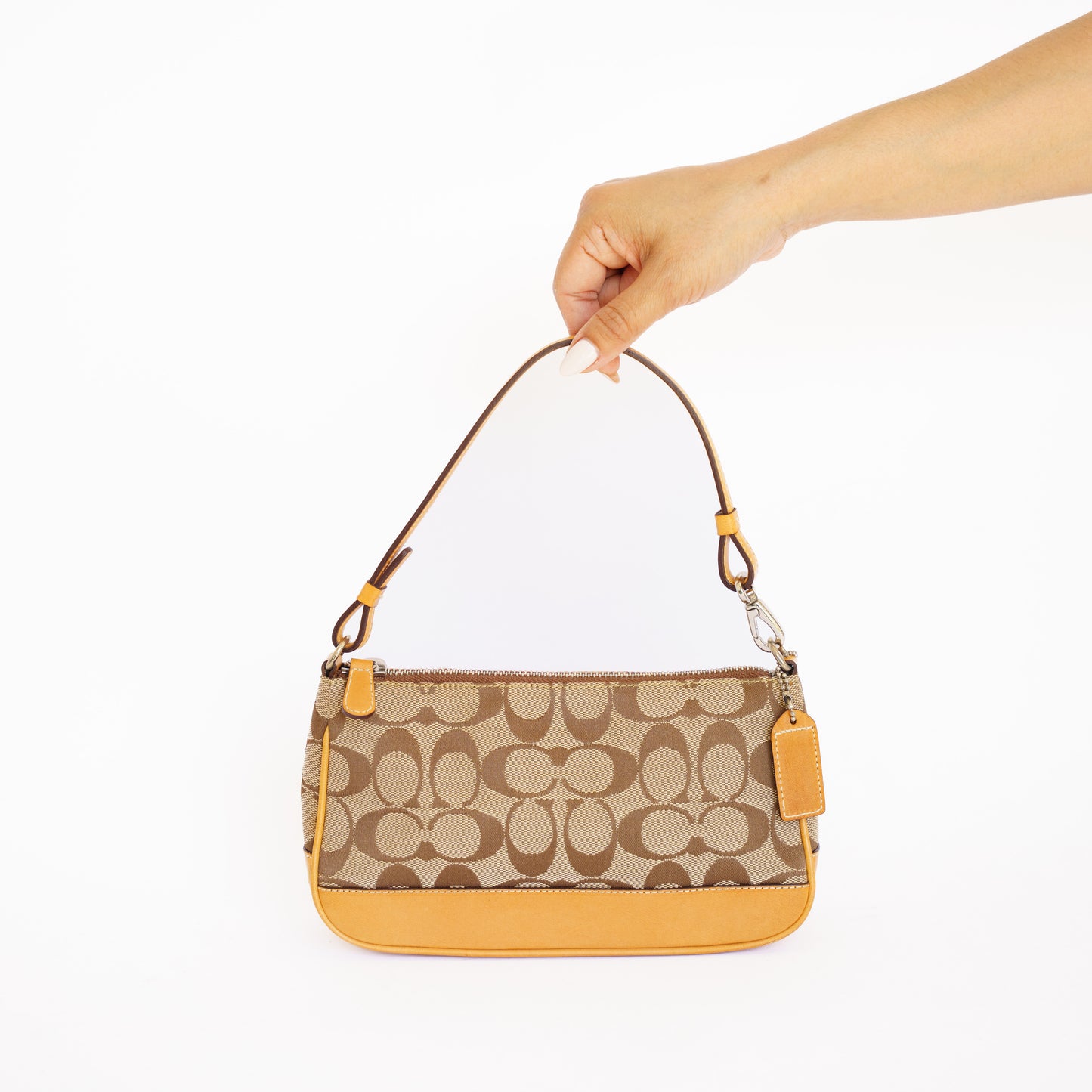 Coach Signature Canvas Demi Shoulder Bag 280526S15