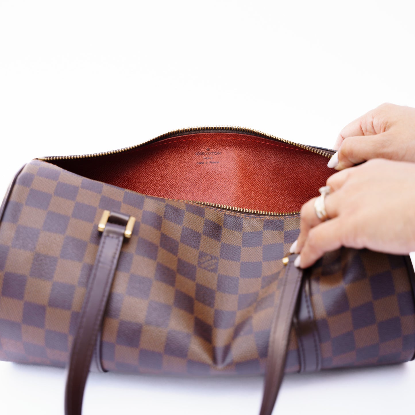 Louis Vuitton Papillon 30 in Damier Ebene 280526L014