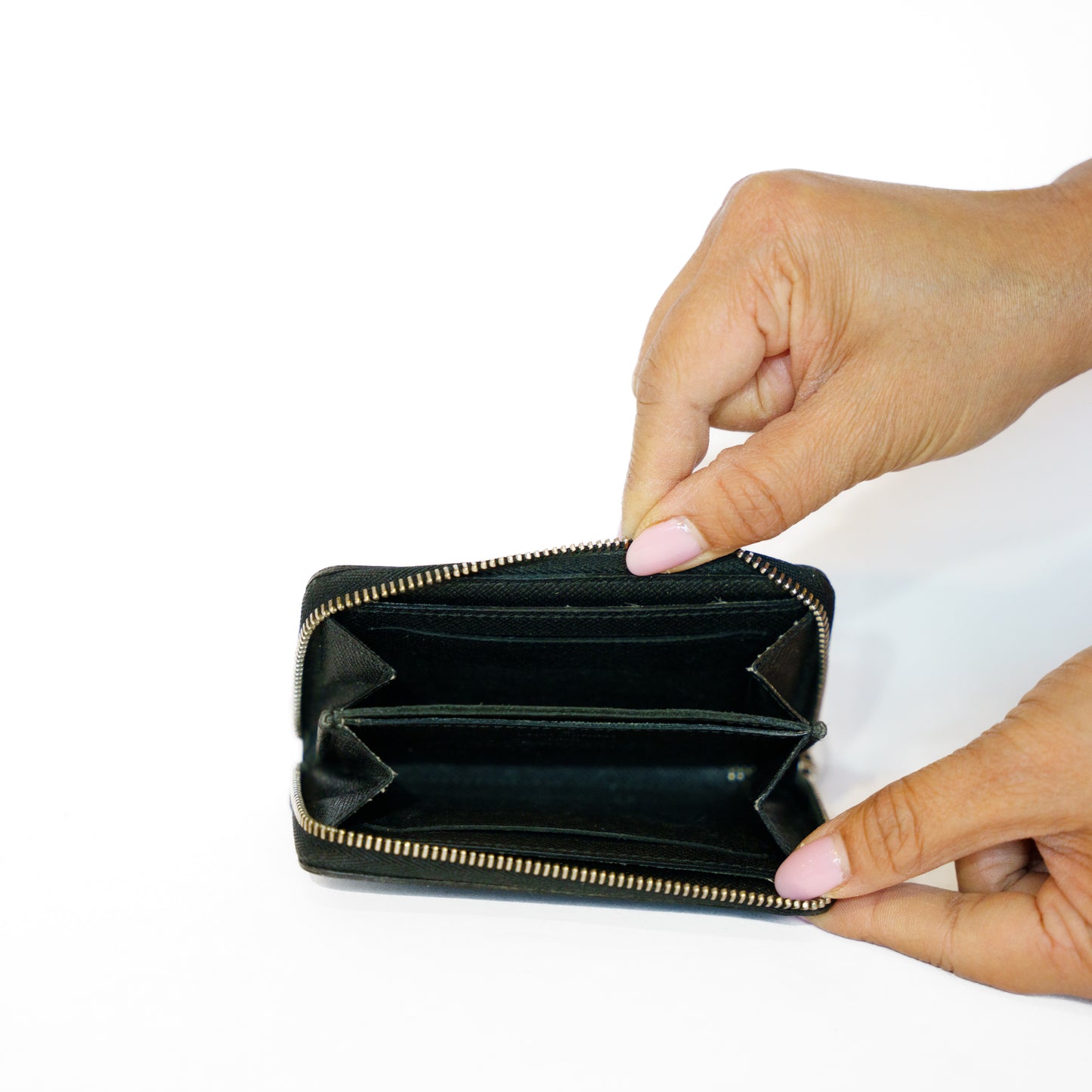 Louis Vuitton Zippy Coin Purse Compact in damier Graphite 271125B25