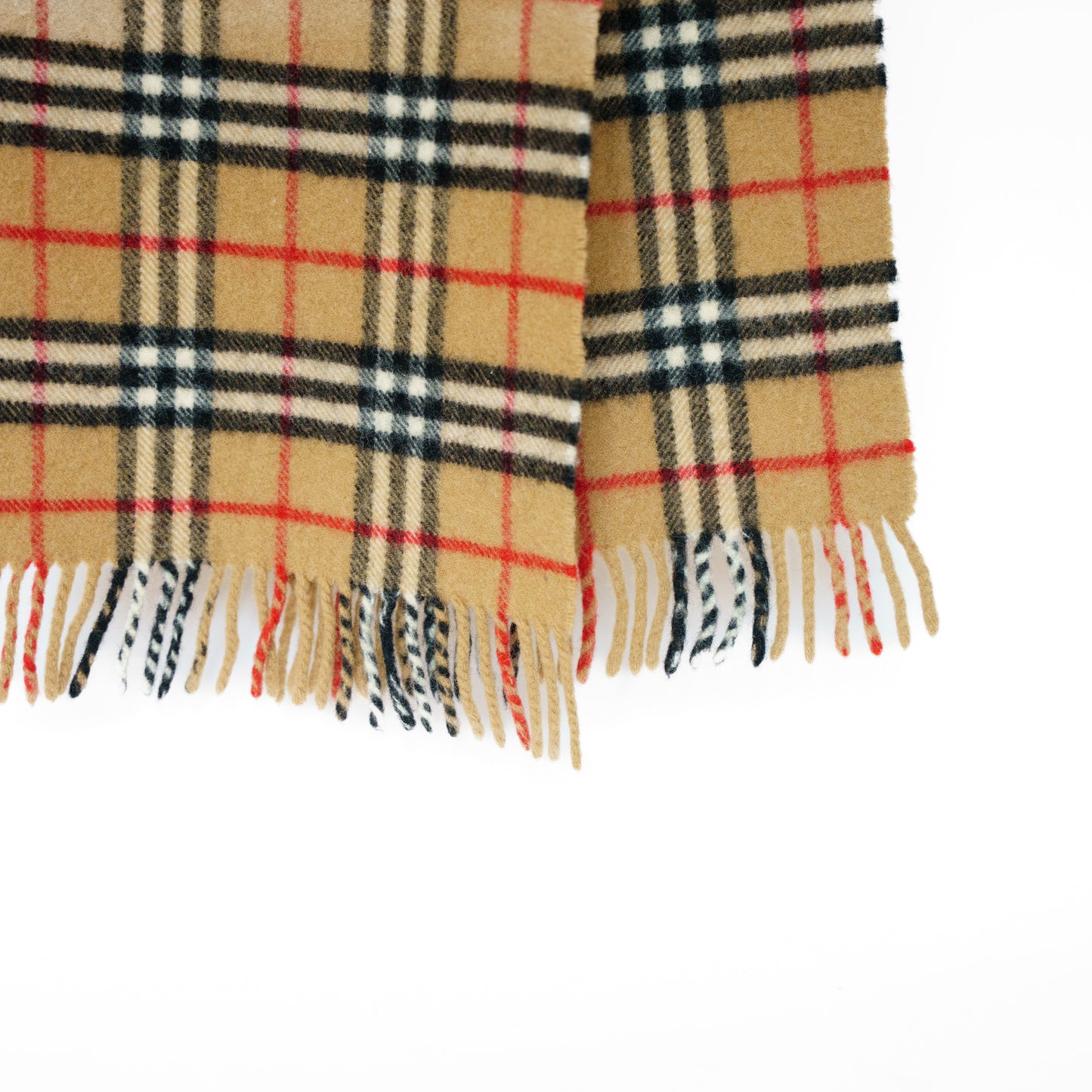 Burberry Beige Check Scarf 271125B01