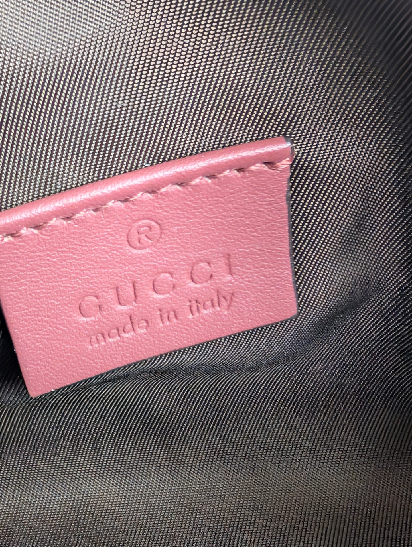 Gucci Flower Blooms in Pink Cosmetic Pouch