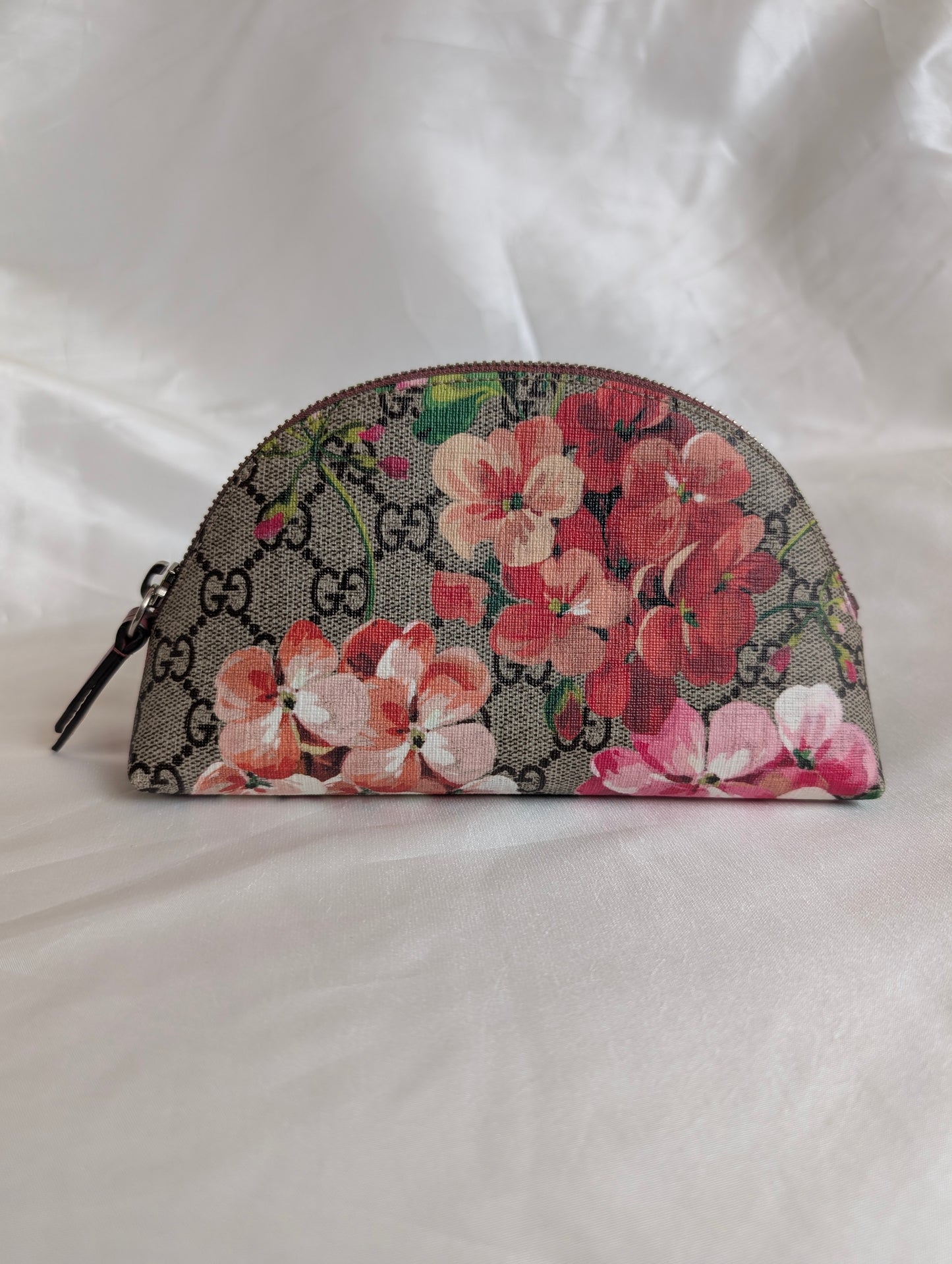 Gucci Flower Blooms in Pink Cosmetic Pouch