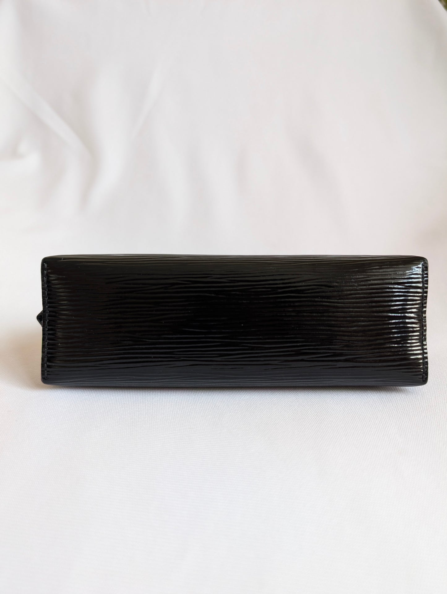 Louis Vuitton 2013 Cosmetic Pouch PM in Black Epi Leather SR1103
