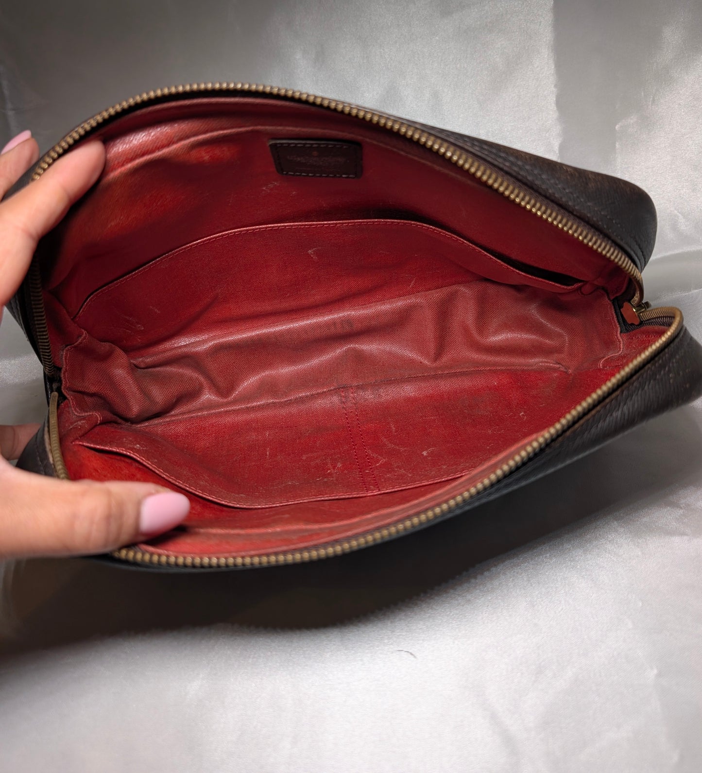 Louis Vuitton Trousse Toilette in Damier Ebene Canvas