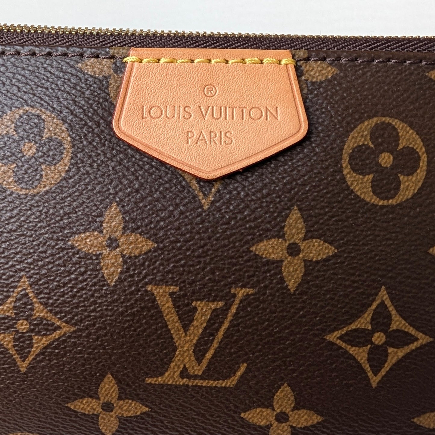 Louis Vuitton Multi Pochette Accessoires Bag in Monogram Canvas in Rosa Chiaro Interior 101225B03