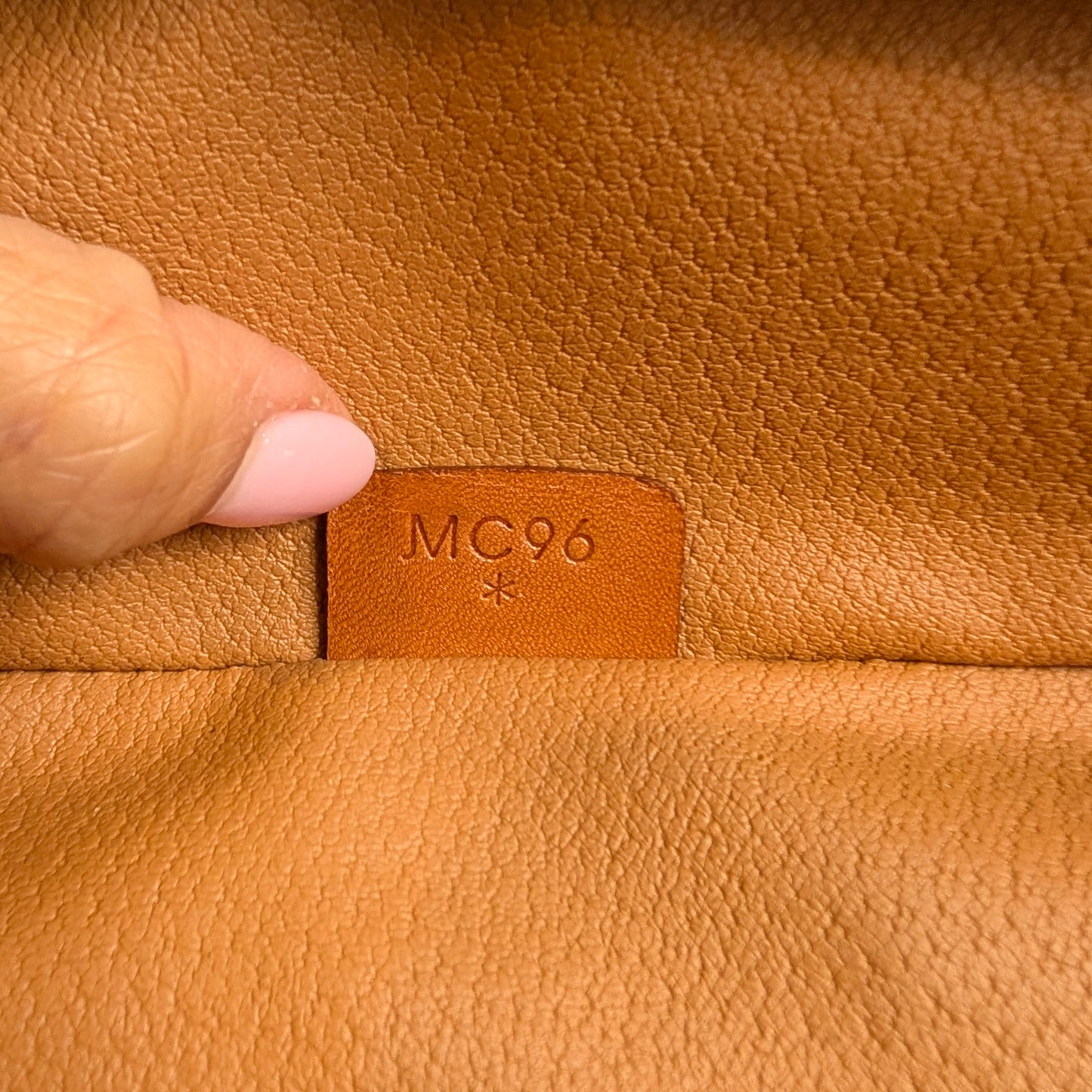 Celine Vanity Bag in Brown Macadam 191125B18