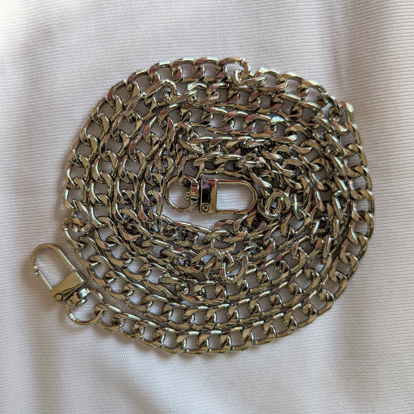 Replacement Chain Strap Adjustable Silver Chain