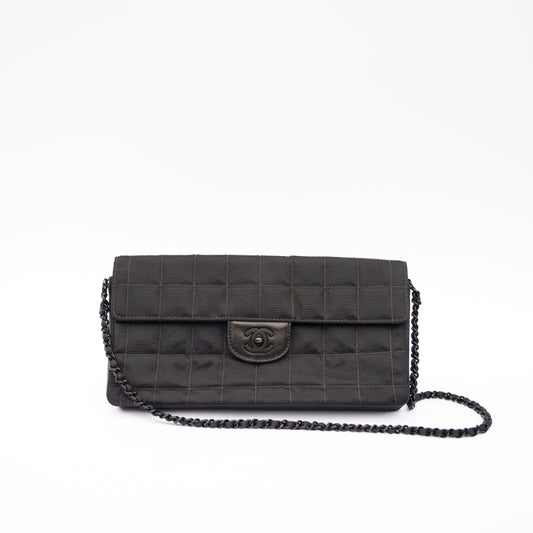 Chanel East West Travel line bag in black