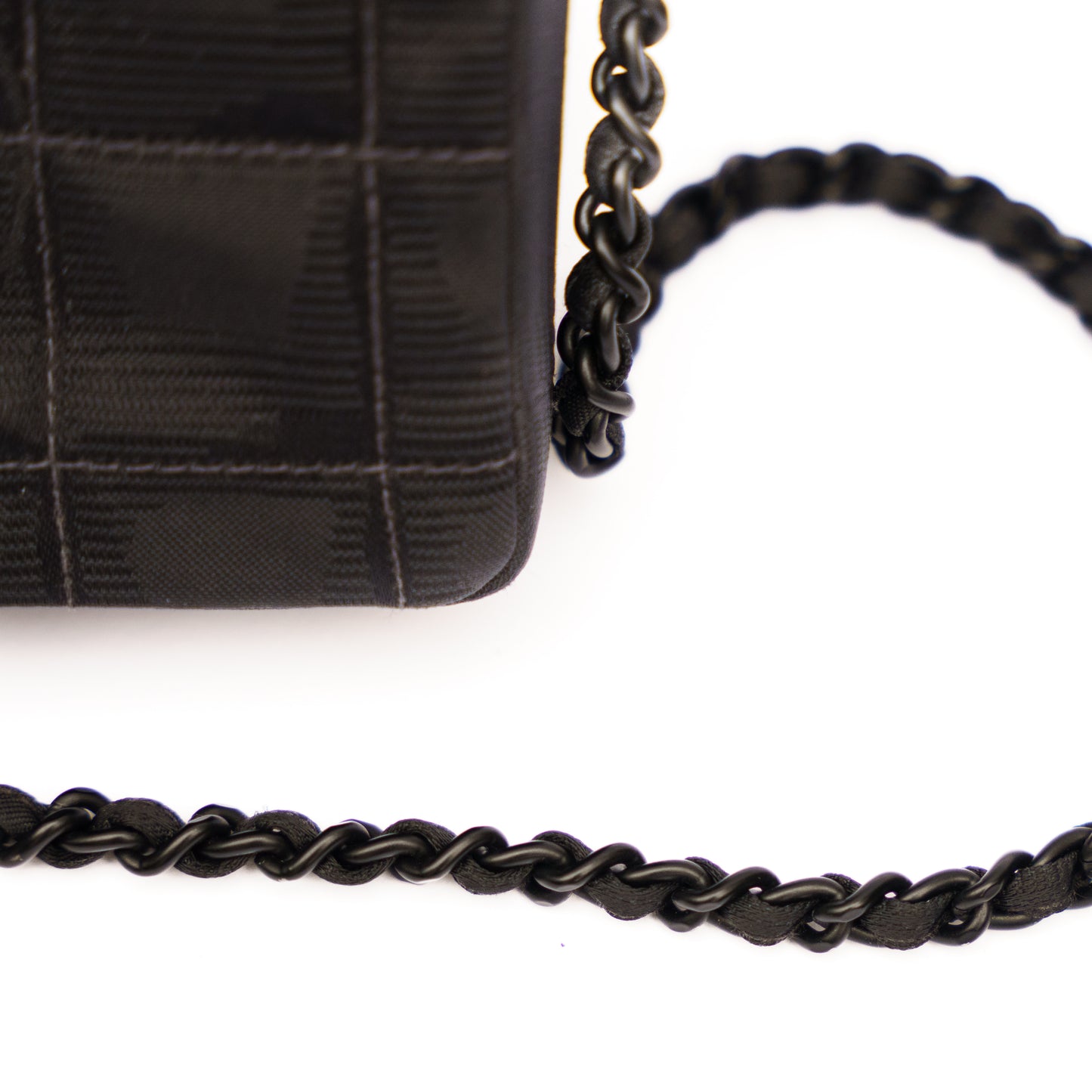 Chanel East West Travel line bag in black