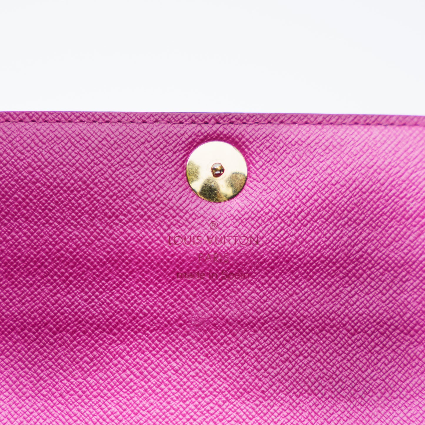 Louis Vuitton 2012 Sarah Wallet X Takashi Murakami White Multicolor  CA2192