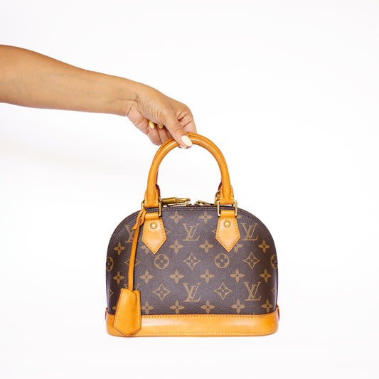 Louis Vuitton Monogram Alma BB FL3196
