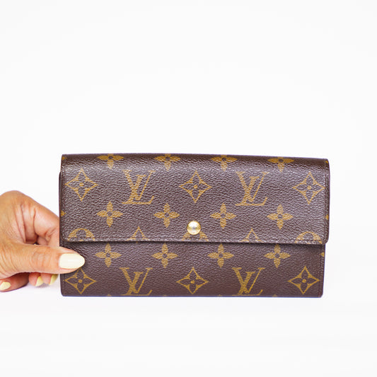 Louis Vuitton Monogram Sarah Wallet SD4088