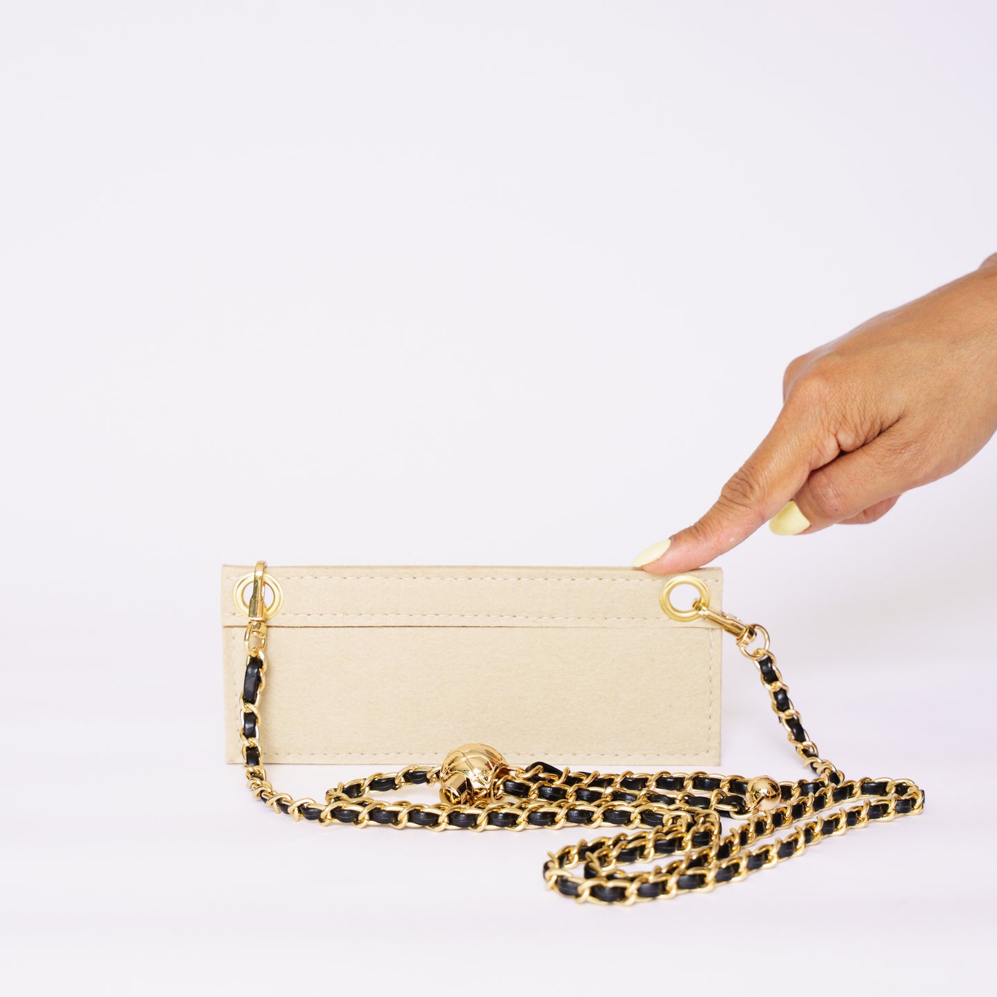 Felt Liner Conversion Kit for Wallet with Chain - Wallet on Chain - 8 variants