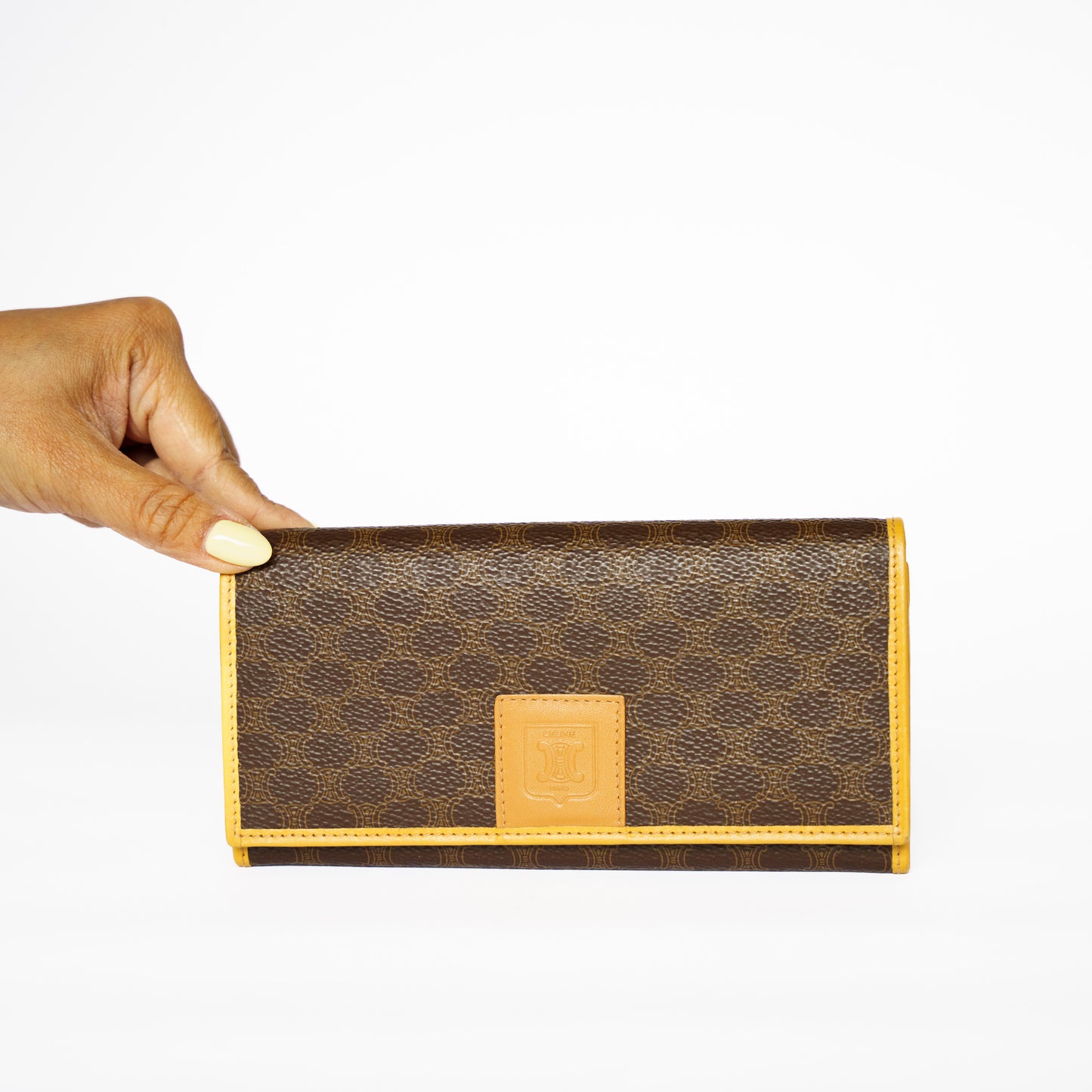 Celine Brown Macadam Wallet 010925B276