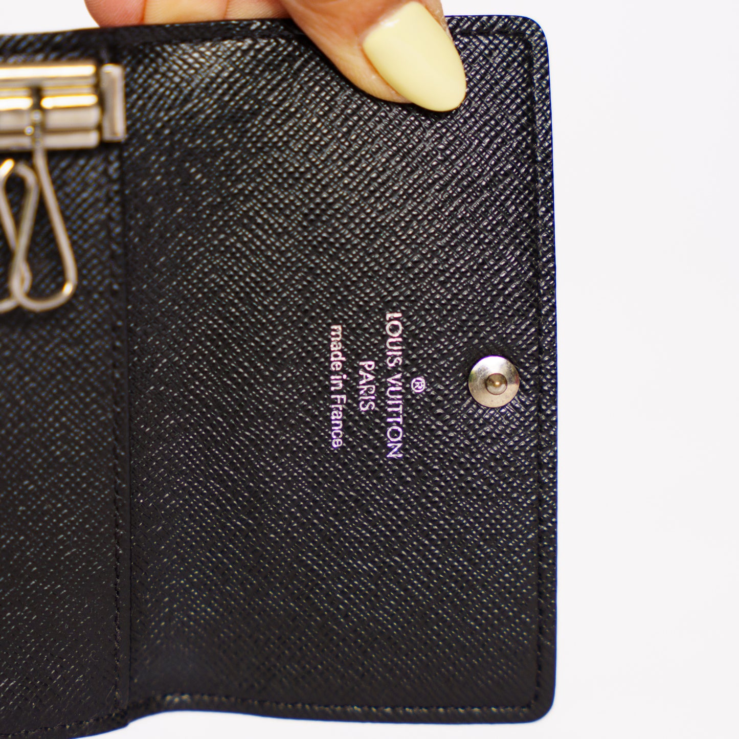 Louis Vuitton 6 Key Holder in Damier Graphite