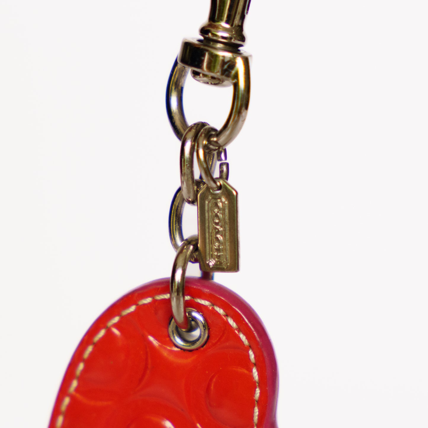Coach Heart Key Bag Charm Year  2009 010925B324