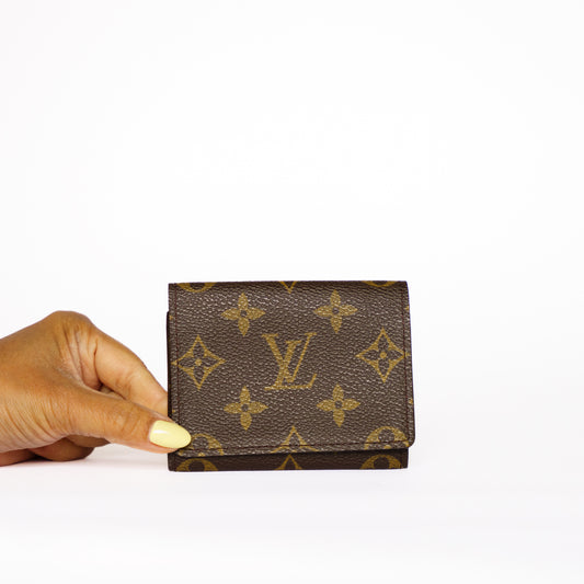 Louis Vuitton Business Card Holder in Monogram