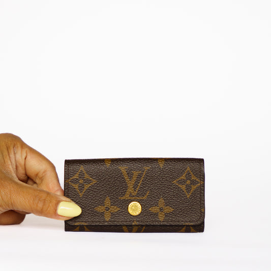 Louis Vuitton 4 Key Holder Monogram