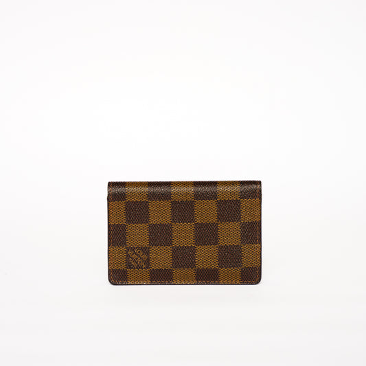 Louis Vuitton Pocket Organiser in Damier Ebene