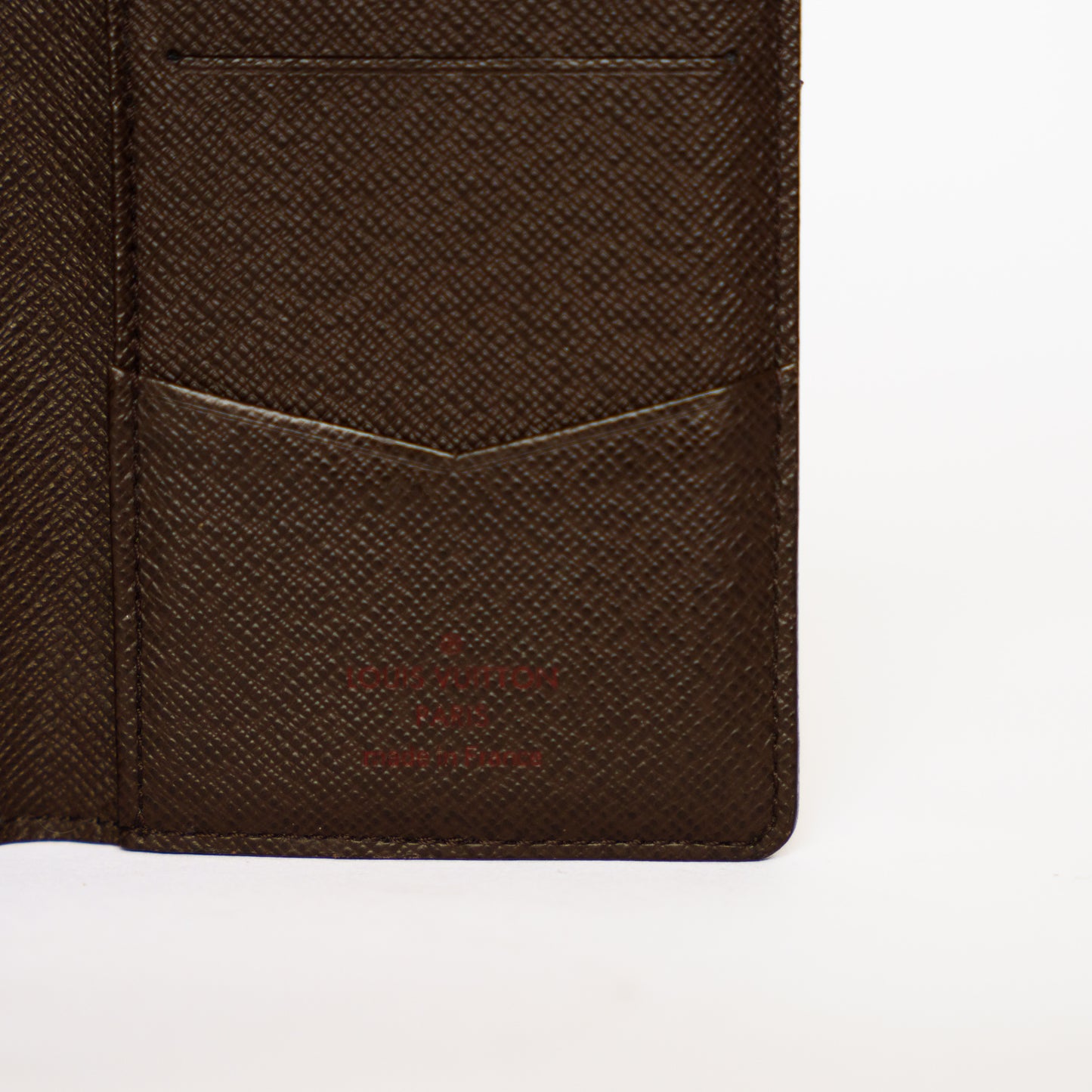 Louis Vuitton Pocket Organiser in Damier Ebene