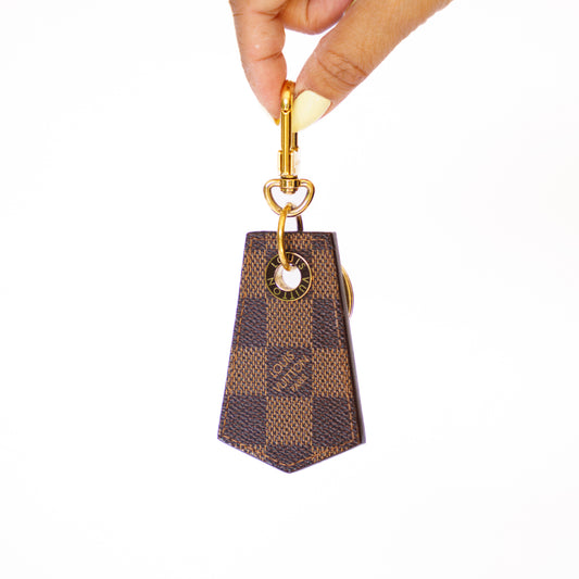 Louis Vuitton Bag Charm in Damier Ebene
