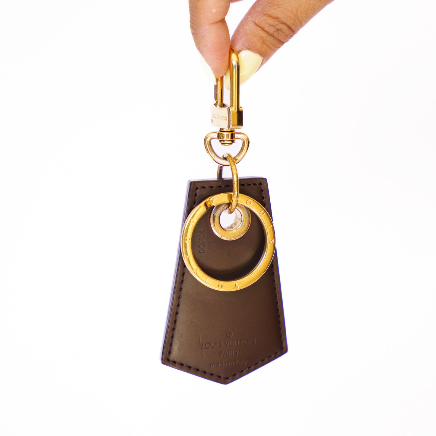 Louis Vuitton Bag Charm in Damier Ebene