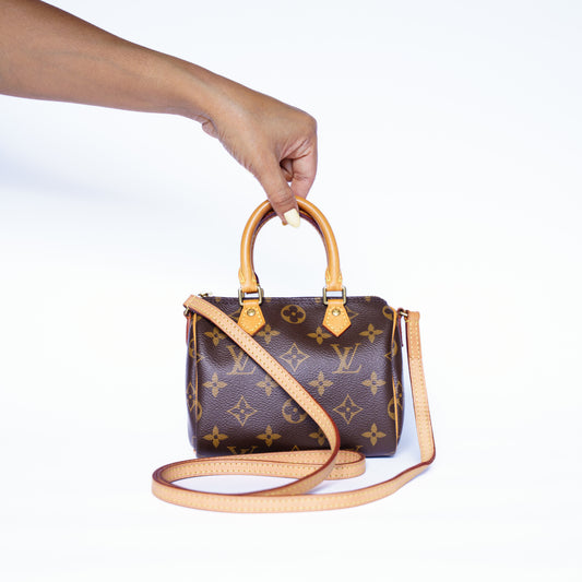 Louis Vuitton Monogram Nano Speedy TY0271