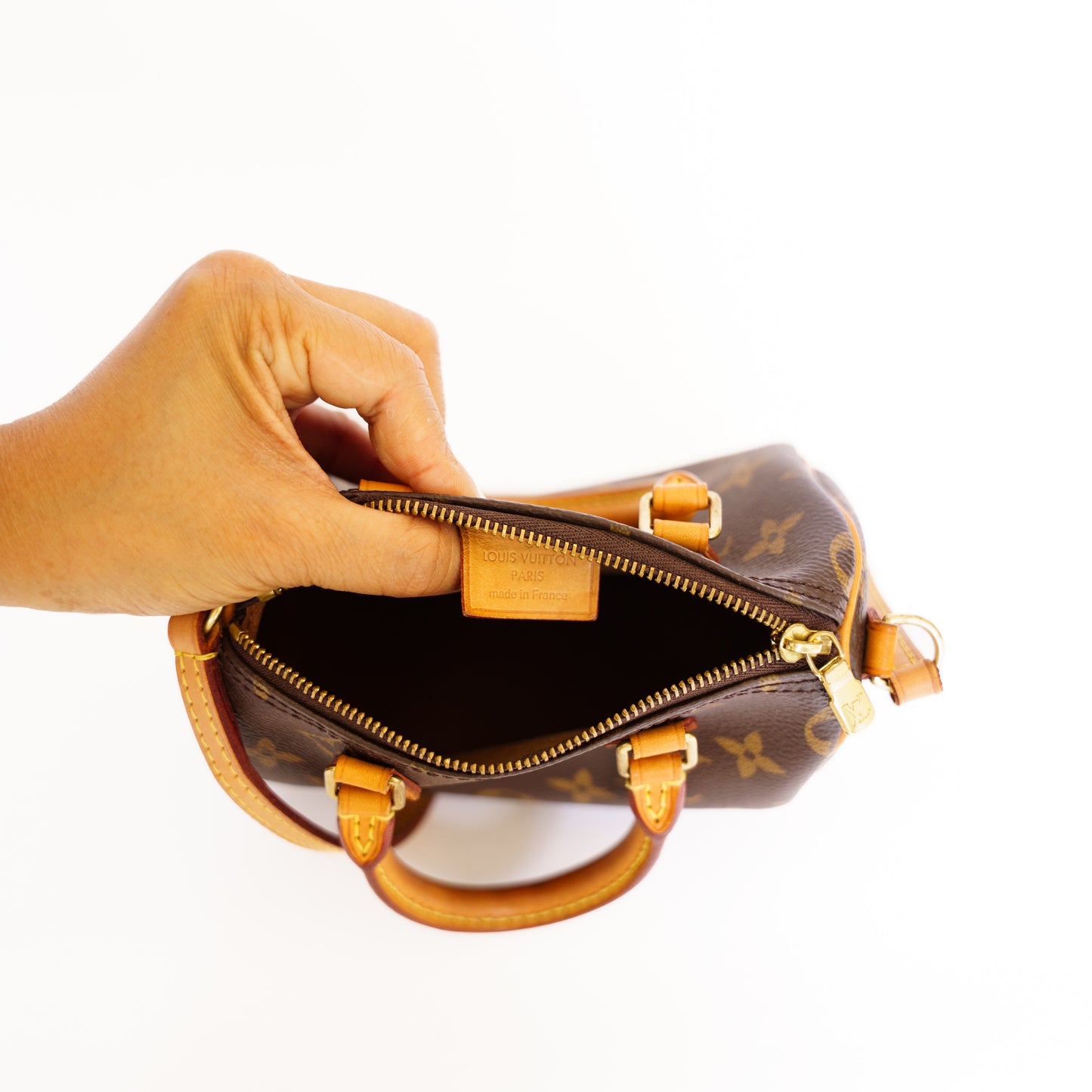 Louis Vuitton Monogram Nano Speedy TY0271