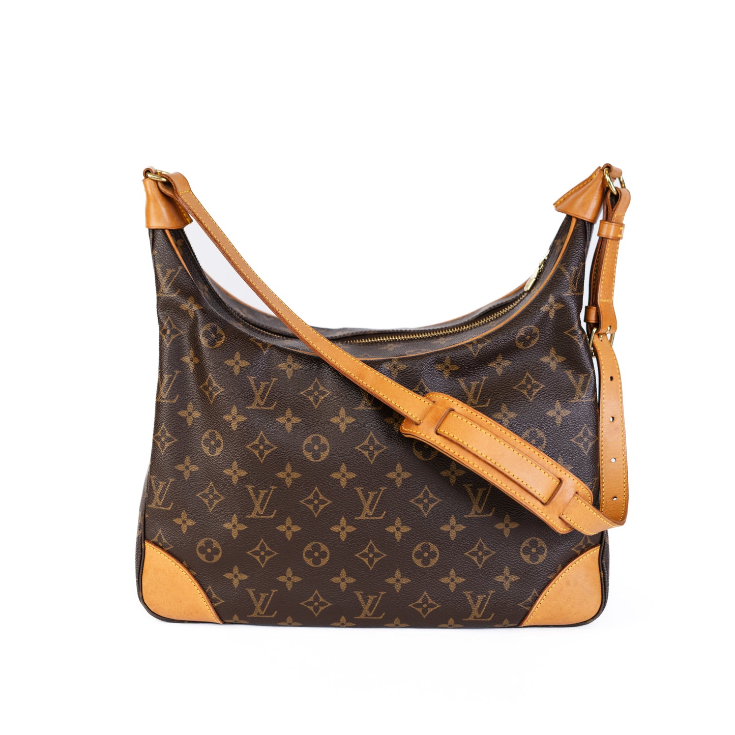 Preowned Louis Vuitton Boulogne Shoulder Bag in Monogram Canvas
