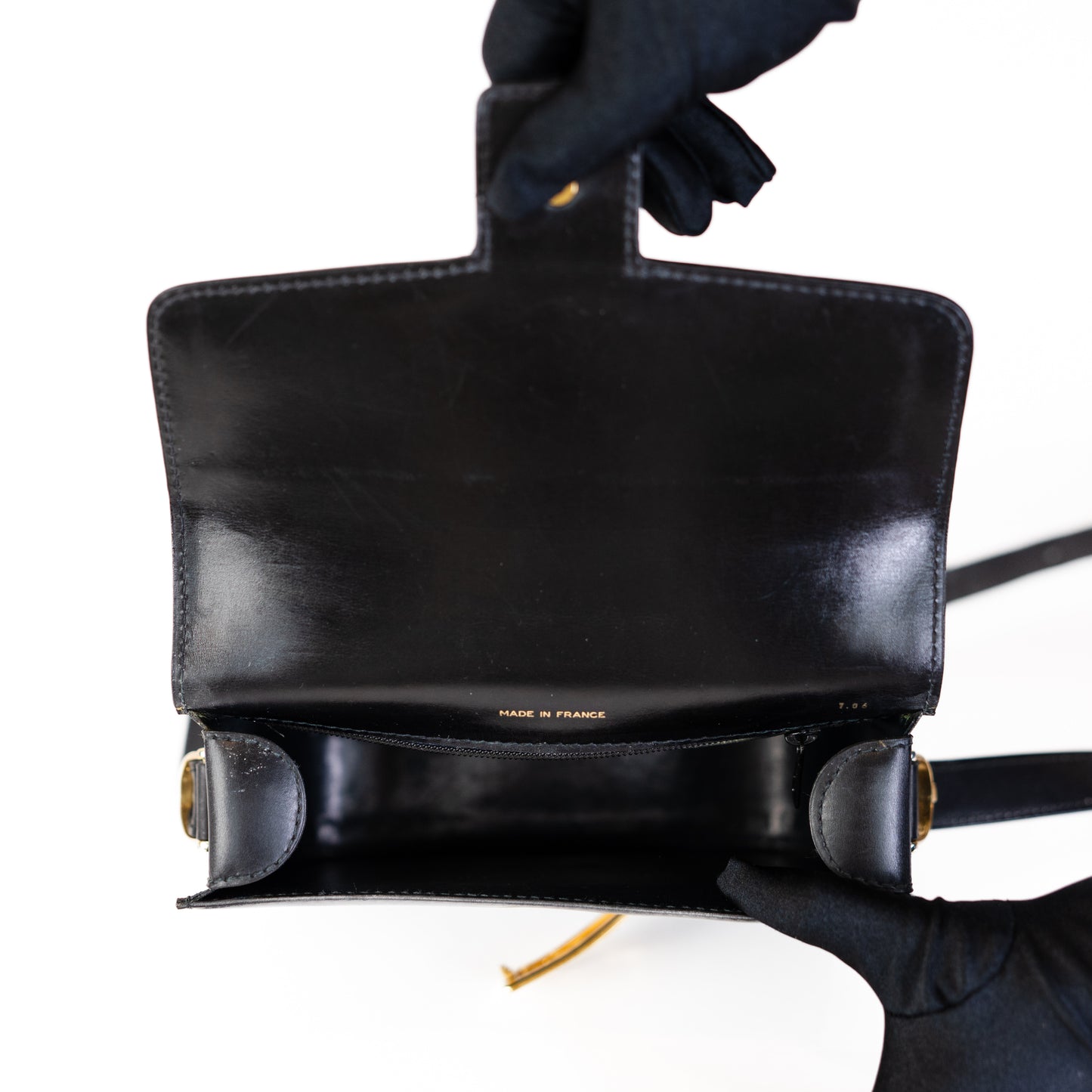 Celine Black Vintage Box Bag
