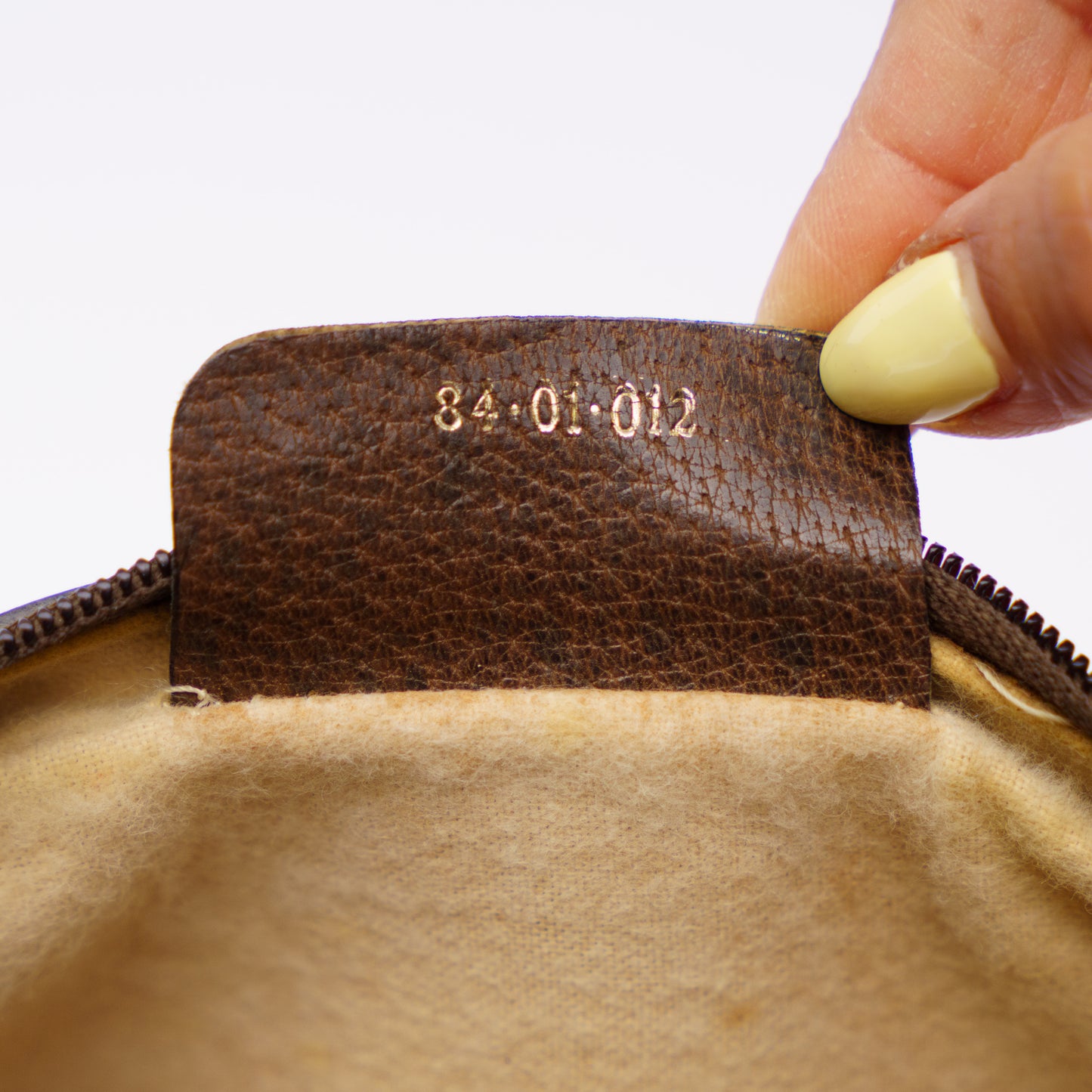 Gucci Vintage GG Supreme Web Sherry Line Clutch