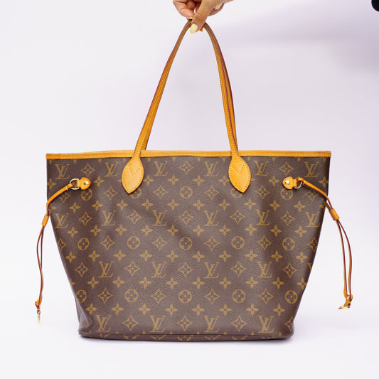 Louis Vuitton 2015 Monogram Neverfull Bag *No Pouch* CA3105
