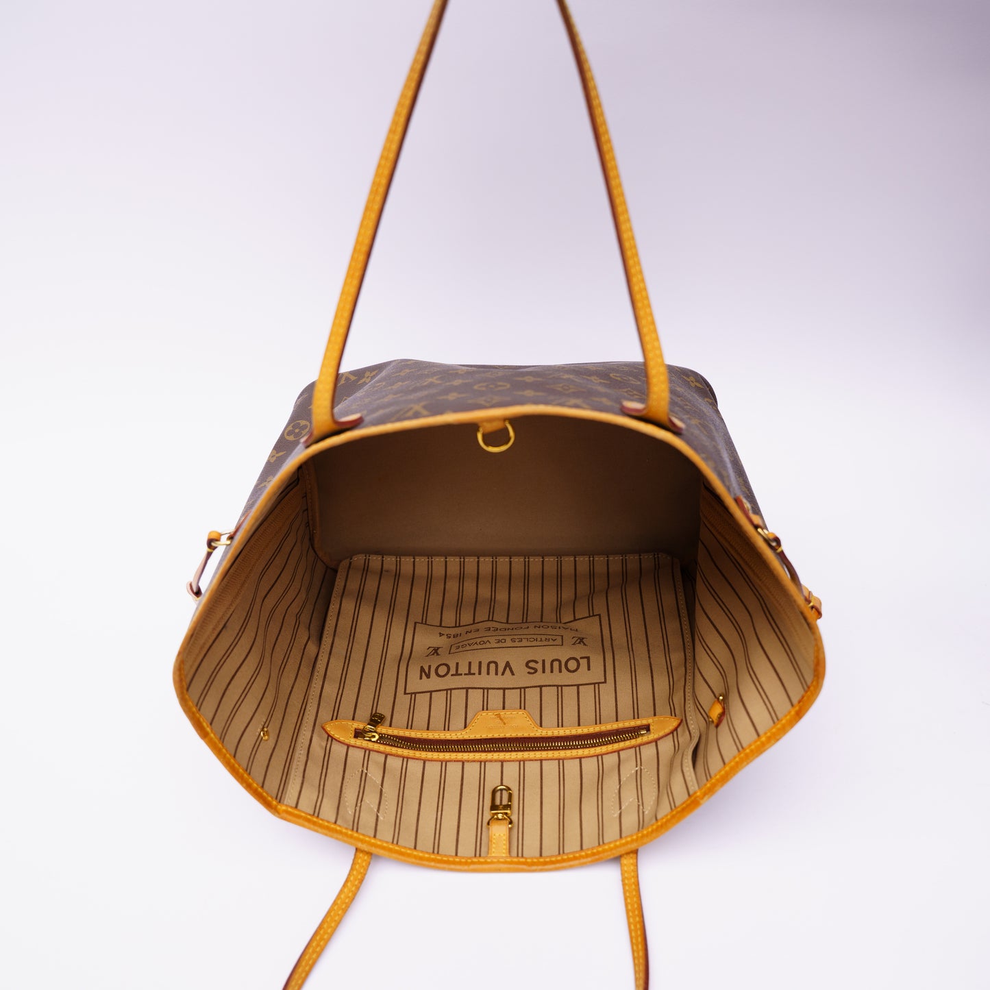 Louis Vuitton 2015 Monogram Neverfull Bag *No Pouch* CA3105