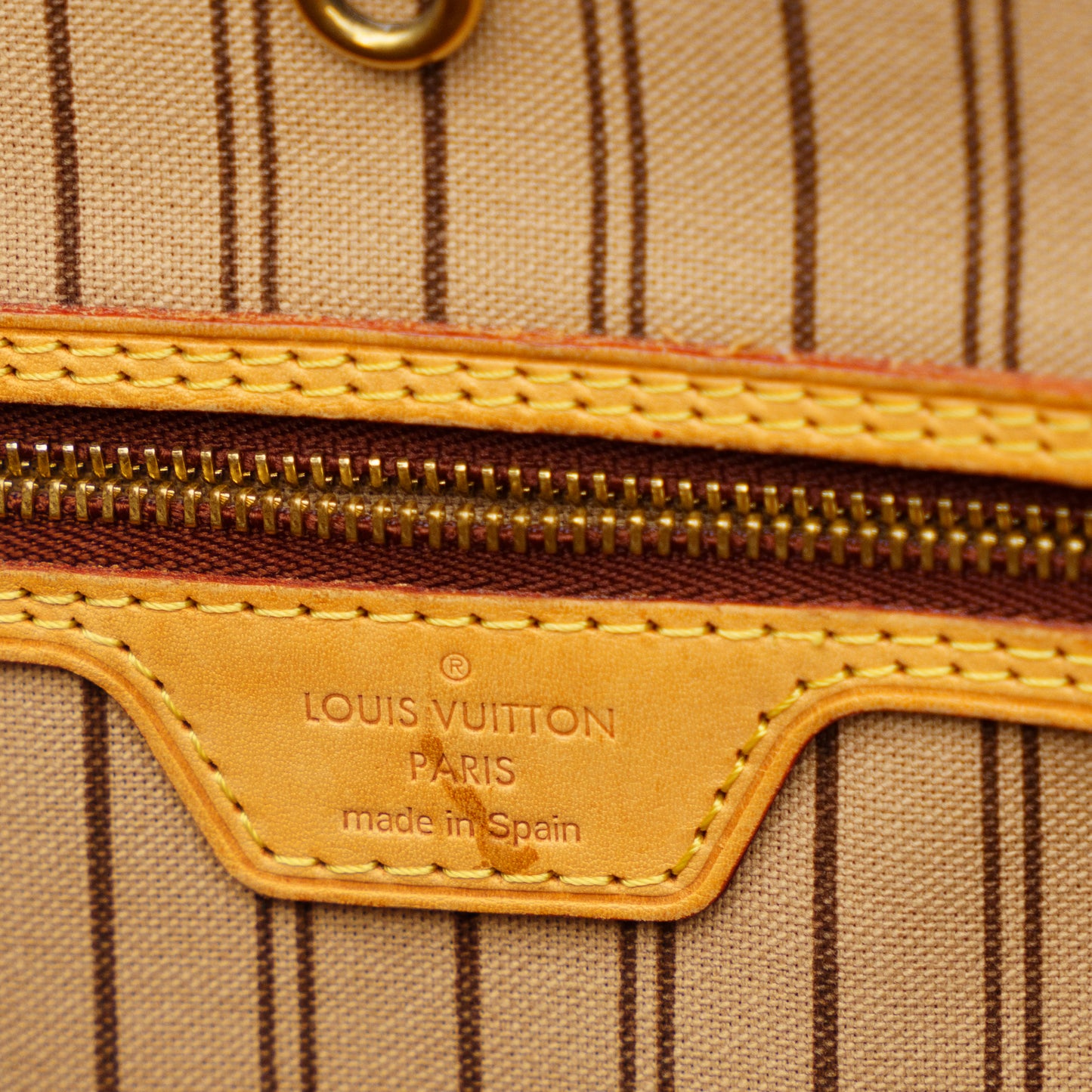 Louis Vuitton 2015 Monogram Neverfull Bag *No Pouch* CA3105