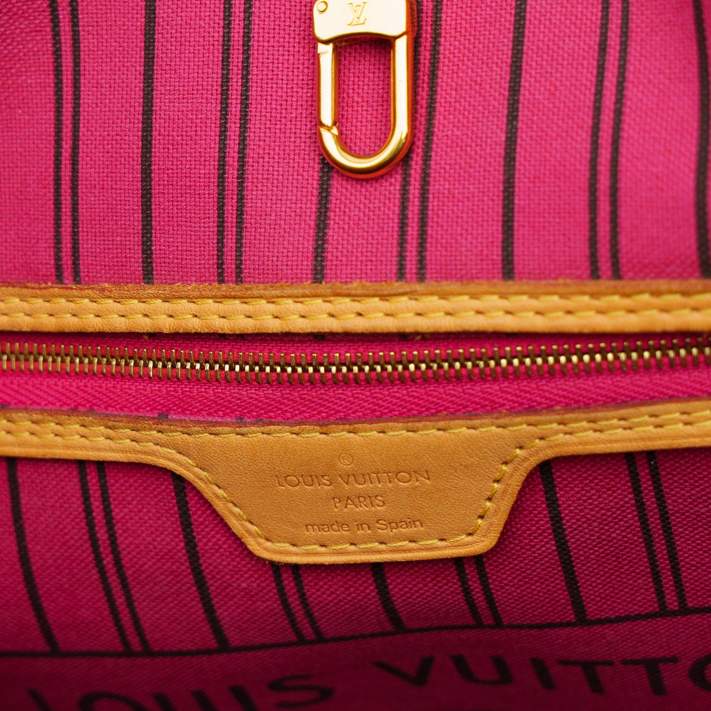 Louis Vuitton Monogram Neverfull Pivoine Interior *No Pouch* CA4158