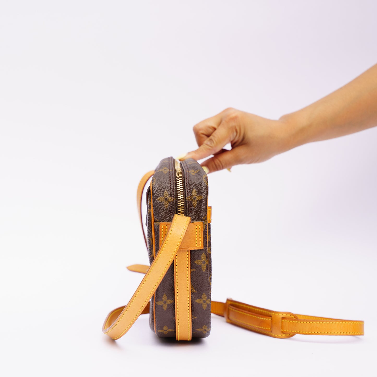 Louis Vuitton 2000 Jeune Fille Monogram Crossbody Bag TH0030